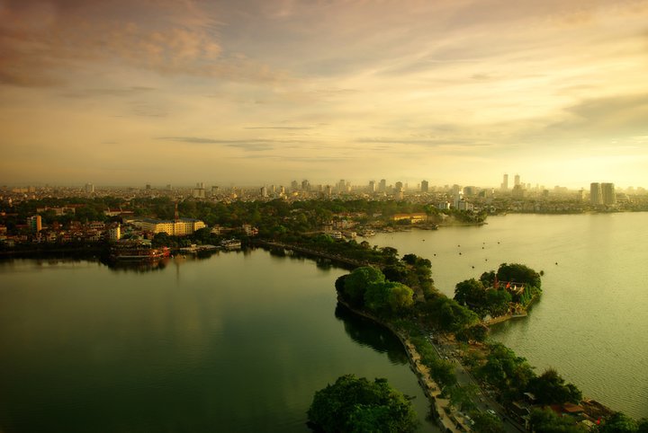 Hà Nội từ trên cao